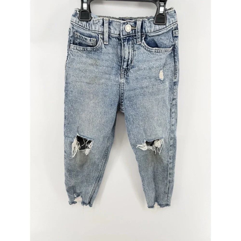 Gap kids 8T Mom Jean Blue